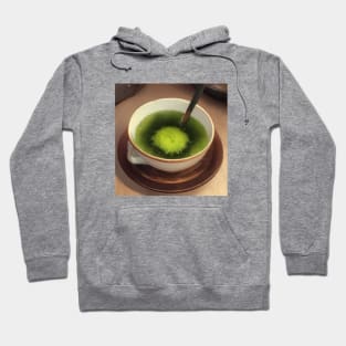 Matcha Vintage Cup Green Tea Japan Hoodie